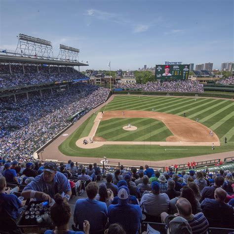 Wrigley Field Seating Chart With Rows And Seat Numbers