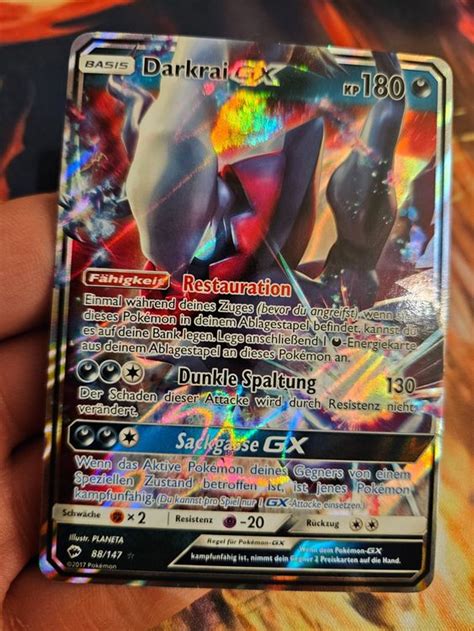 Pokemon Darkrai GX DE 88 147 Kaufen Auf Ricardo