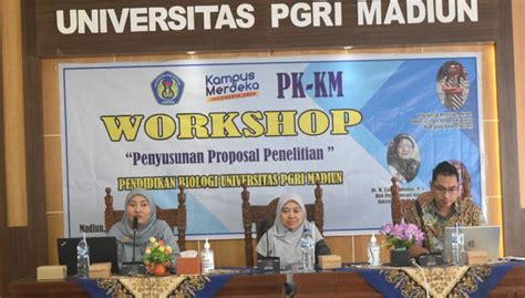 Prodi Pendidikan Biologi UNIPMA Gelar Workshop Penyusunan Proposal