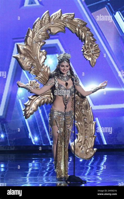 Miss India, Urvashi Rautela participates in the 2015 Miss Universe ...