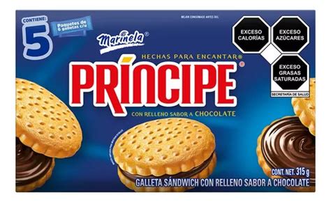 Principe Galletas Tipo S Ndwich Con Relleno Sabor A