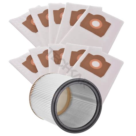 Filtr + Worki 10szt powietrza do KRESS NTX 1200 EA ZMYWALNY - Worki ...