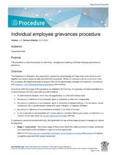 Grievance Procedure For Staff Effective Grievance PDF4PRO