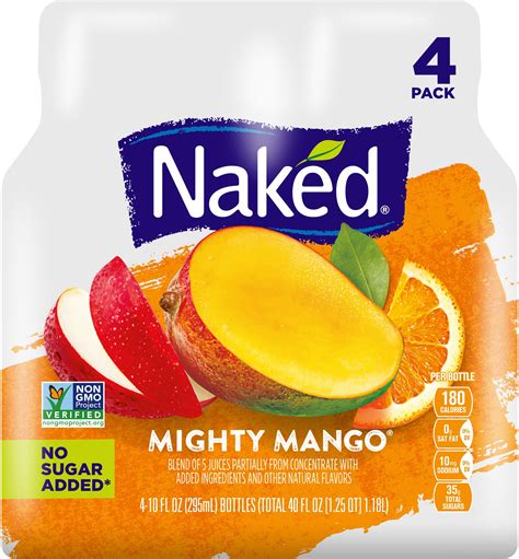 Naked Mighty Mango Juice Blend Smartlabel My Xxx Hot Girl