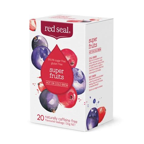 Superfruits Tea Goji Berry Tea Bags Red Seal