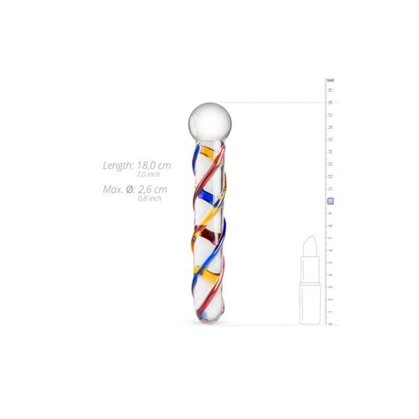 GILDO DILDO CRISTAL TRANSPARENTE NO 10 Con Tacto