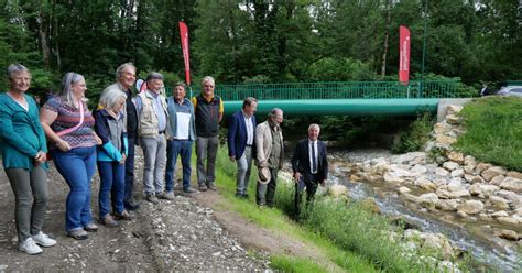 Saint Pierre en Faucigny La continuité piscicole rétablie sur le Foron