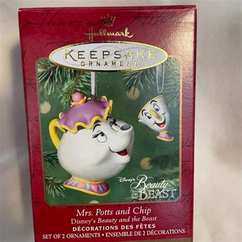 Hallmark Holiday Mrs Potts And Chip Hallmark Ornament Poshmark