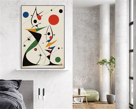 Joan Miro Art Print, Miro Poster, Miro Inspired Printable Wall Art ...