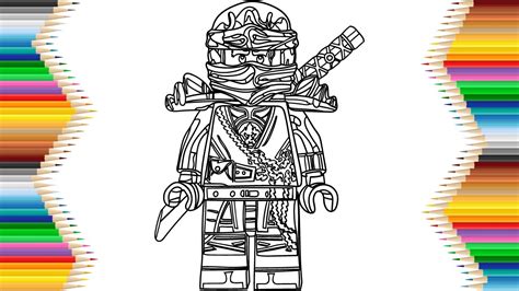 Lego Ninjago Coloring Pages Cole