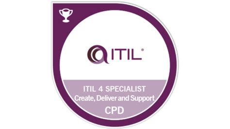 Itil® 4 Specialist Create Deliver And Support Ariatis Formation