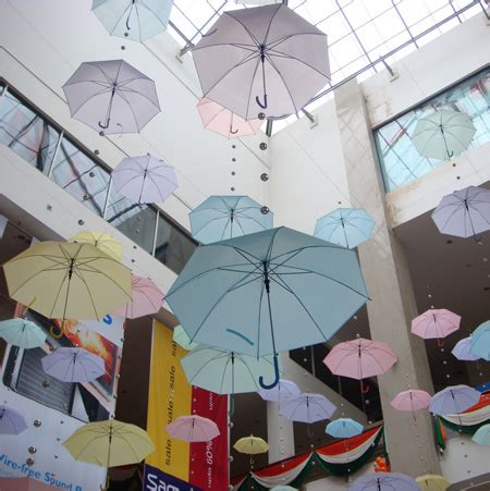 Beautiful Umbrella Art Installations