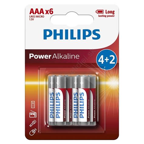 Philips Lr P Bp Ks Alkalick Bat Ria Aaa Power Alkaline V