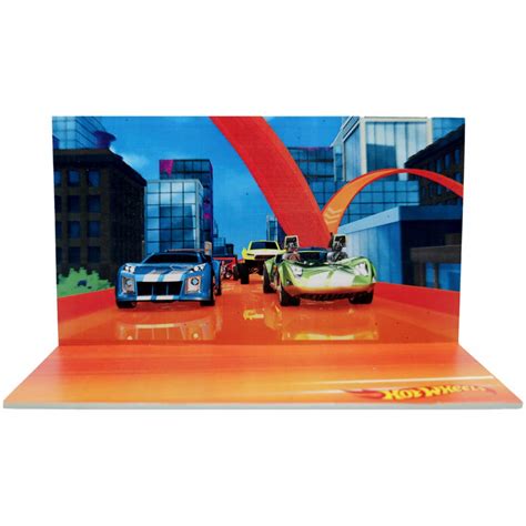 Expositor cenário para miniatura escala hot wheels Shopee Brasil