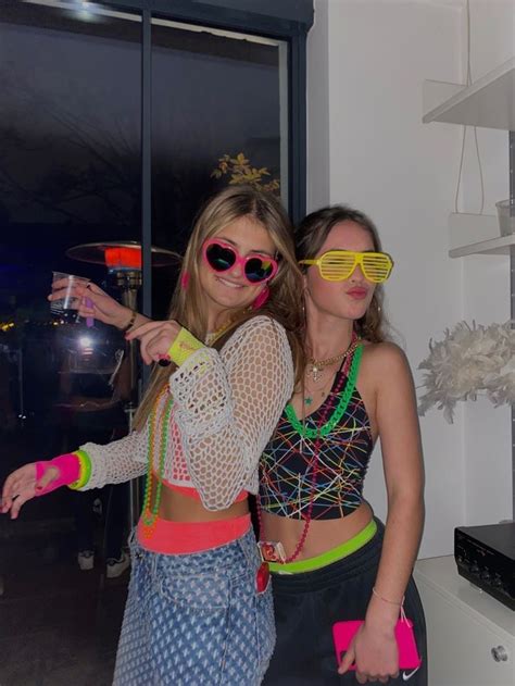 Neon Party Outfits Cute Outfits Glow Party Outfit Carnaval Outfit Neon Birthday Party Cute