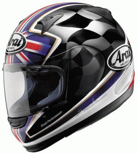 Arai Profile Full Face Helmet Flag Uk Motorcycletoystore