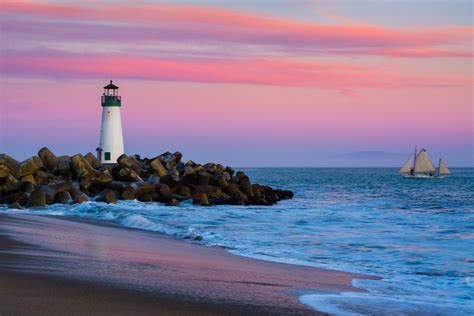 Santa Cruz Breakwater Lighthouse - California Alliance of Caregivers