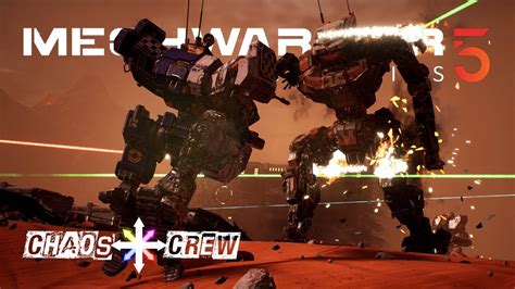 The Chaos Crew Is Back Mechwarrior Mercs With The Yaml Mod Youtube