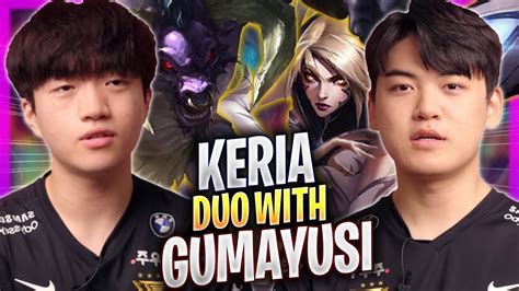 T Gumayusi Duo With T Keria T Gumayusi Plays Kai Sa Adc Vs