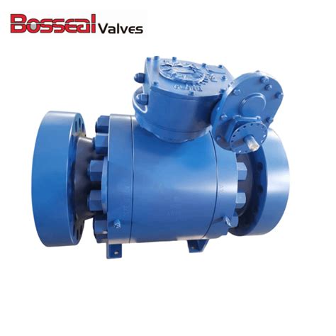 DIB 1 Trunnion Ball Valve 16 Inch 1500 LB API 6D RTJ ASTM A105N