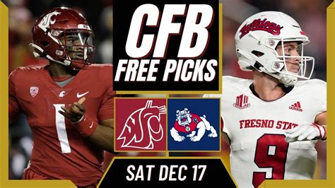 Washington State Vs Fresno State Cfb Picks And Prediction College