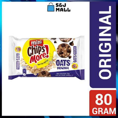 Mini Chipsmore Oats Original Chocolate Chip Cookies G Lazada