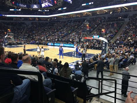 Section 106 At Target Center Minnesota Timberwolves