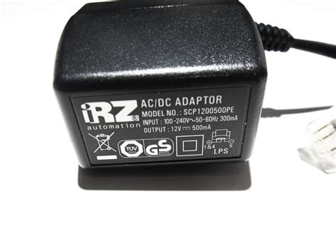 IRZ SCP1200500PE — Все зарядные устройства