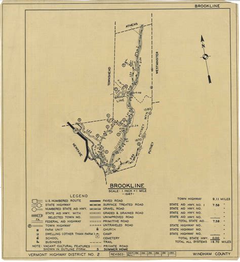 Vtransmaps Vermont Gov Maps Townmapseries Windham Co Brookline