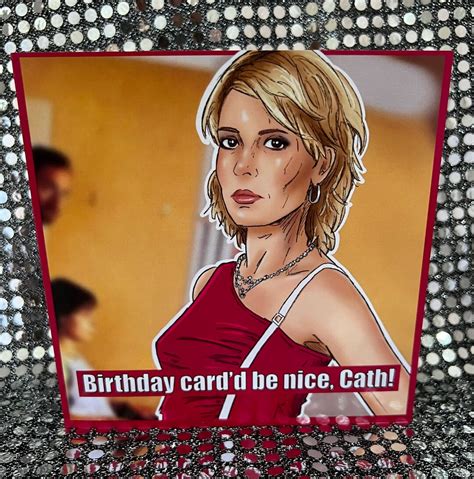 Jill Tyrell From Nighty Night Gay Icons Limited Edition Birthday Greeting Card Blank Inside