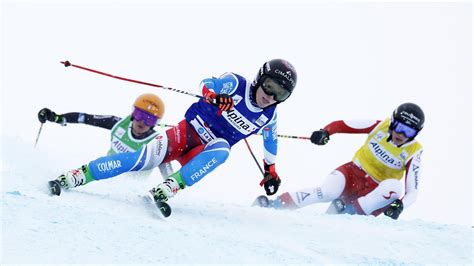 La Française Jade Grillet Aubert prend la 2e place en ski cross à