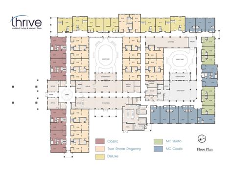 Nursing Home Floor Plan Layout - floorplans.click