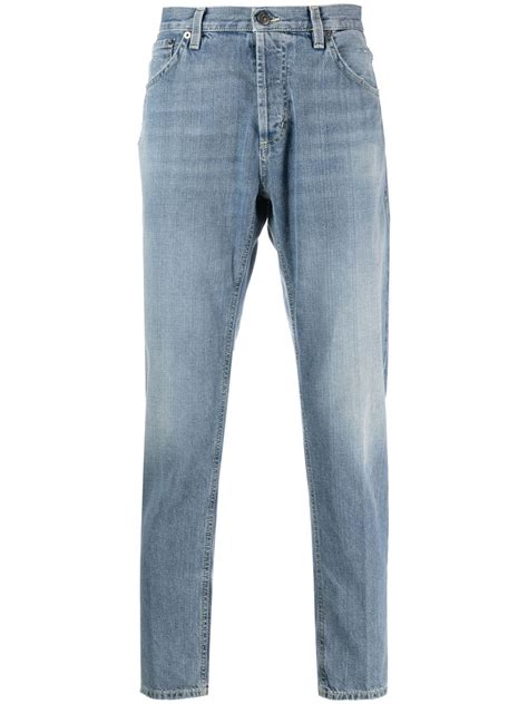 DONDUP Calça Jeans Cenoura Brighton Azul FARFETCH BR