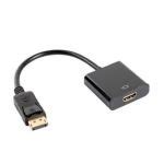 Lanberg Cabo Adaptador Displayport P Hdmi M F Cm Ad Bk