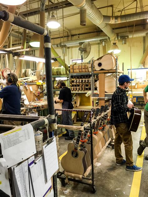 Inside the Gibson Acoustic Factory