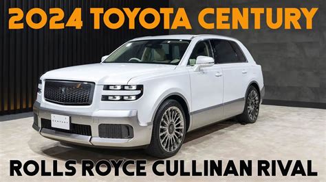 Toyota Century Reveal Rolls Royce Cullinan Rival Youtube