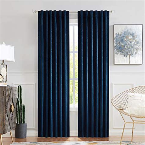 Best Navy Blue Velvet Curtains