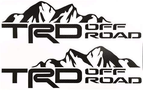 Toyota TRD Mountain Off Road Tacoma Tundra Decals Truck Stickers