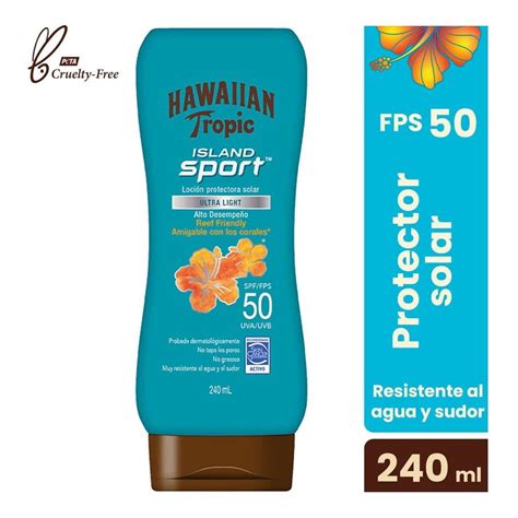 Protector Solar Hawaiian Tropic Island Sport FPS 50 Island Sport En