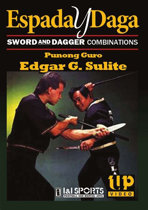 Espada Y Daga Sword And Dagger Lameco Eskrima Filipino Martial Art Dvd E