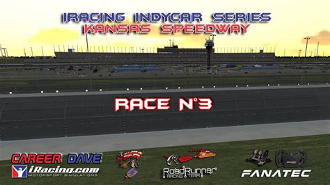 IRacing IndyCar Kansas Dallara IR18 3R Driver Race N3