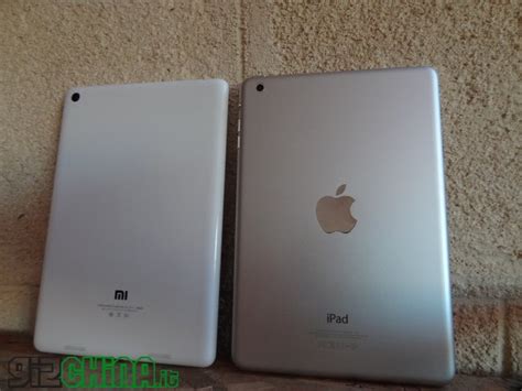 Comparison Photo Xiaomi Mi Pad Vs IPad Mini XiaomiToday It