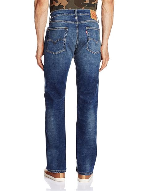 Buy Levi S Men S Slim Straight Fit Jeans Blue At