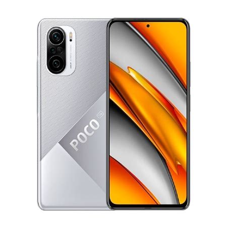 Tel Fono Celular Xiaomi Poco F Plata G De Sim Dual Gb Gb De Ram