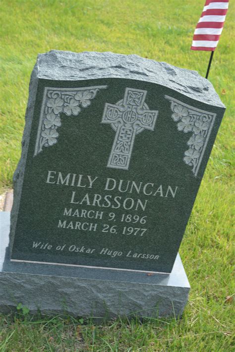 Emily Larsson 1896 1977 Find A Grave Memorial