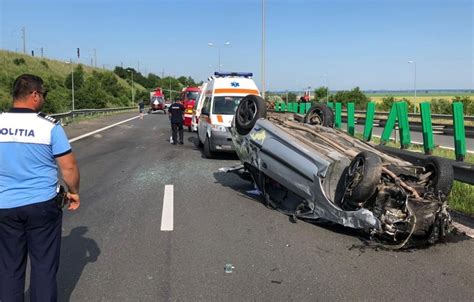 Foto Accident Mortal Pe Autostrada Soarelui Un Mort I Un R Nit Dup