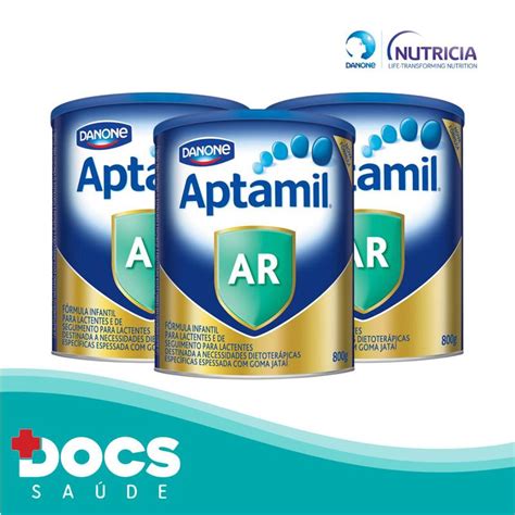 F Rmula Infantil Aptamil Ar Gr Danone Kit Unidades F Rmula