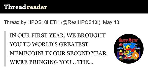 Thread by @RealHPOS10I on Thread Reader App – Thread Reader App