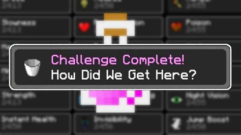 How To Get The How Did We Get Here Minecraft Achievement