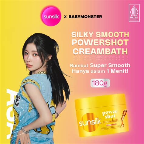 jual sunsilk powershot creambath silky smooth  rambut halus lembut